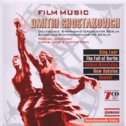 Film music: Dmitri Shostakovich Colonna sonora (Dmitri Shostakovich) - Copertina del CD