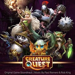 Creature Quest サウンドトラック (Rob King, Paul Romero) - CDカバー