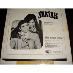 Naatak サウンドトラック (Anand Bakshi, Asha Bhosle, Lata Mangeshkar, Laxmikant Pyarelal, Mohammed Rafi) - CD裏表紙