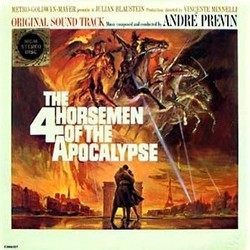 The 4 Horsemen of the Apocalypse Trilha sonora (André Previn) - capa de CD