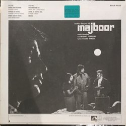 Majboor Soundtrack (Various Artists, Anand Bakshi, Laxmikant Pyarelal) - CD Back cover