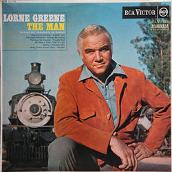The Man Soundtrack (Various Artists, Lorne Green) - CD cover