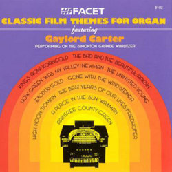 Classic Film Themes For Organ Soundtrack (Various Artists, Gaylord Carter) - CD-Cover