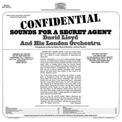 Confidential: Sounds For A Secret Agent Trilha sonora (Various Artists, David Lloyd) - CD capa traseira