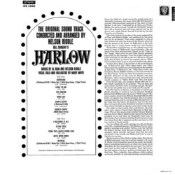 Harlow Soundtrack (Al Ham, Mary Mayo, Nelson Riddle) - CD Back cover