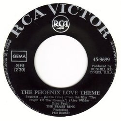 Love Theme From The Flight Of The Phoenix Colonna sonora (Various Artists, The Brass Ring) - cd-inlay