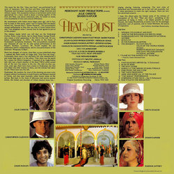 Heat and Dust Soundtrack (Richard Robbins) - CD Back cover