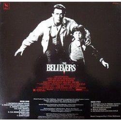 The Believers Soundtrack (J. Peter Robinson) - CD Back cover