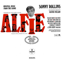 Alfie Soundtrack (Sonny Rollins) - CD-Cover