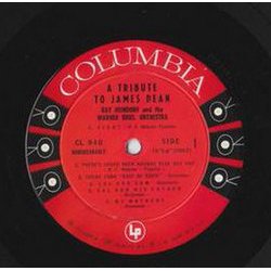 A Tribute to James Dean Trilha sonora (Ray Heindorf Orchestra, Leonard Rosenman, Dimitri Tiomkin) - CD-inlay