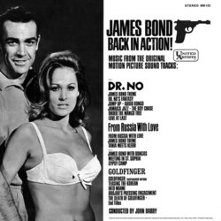 Dr. No / From Russia With Love / Goldfinger Ścieżka dźwiękowa (John Barry) - Tylna strona okladki plyty CD