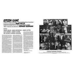 Citizen Kane サウンドトラック (Bernard Herrmann) - CDインレイ
