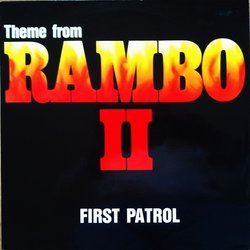 Theme From Rambo II Soundtrack (Jerry Goldsmith) - CD cover