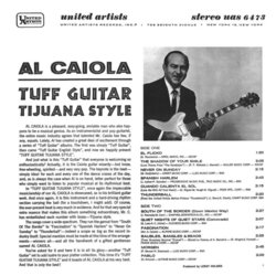 Tuff Guitar Tijuana Style Soundtrack (Various Artists, Al Caiola) - CD Back cover