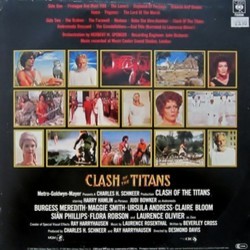 Clash of the Titans Ścieżka dźwiękowa (Laurence Rosenthal) - wkład CD