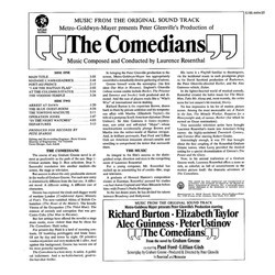 The Comedians Soundtrack (Laurence Rosenthal) - CD Back cover