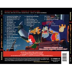 Ducktales: The Movie - Treasure of the Lost Lamp 声带 (David Newman) - CD后盖