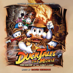 Ducktales: The Movie - Treasure of the Lost Lamp Trilha sonora (David Newman) - capa de CD