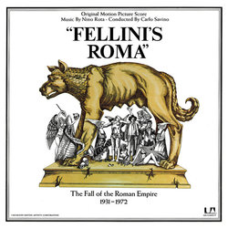 Fellini's Roma Trilha sonora (Nino Rota) - capa de CD
