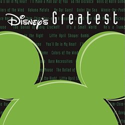 Disney's Greatest Volume 2 Soundtrack (Various Artists) - CD cover