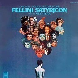 Fellini Satyricon Ścieżka dźwiękowa (Nino Rota) - Okładka CD