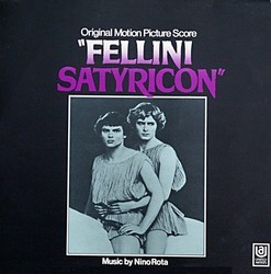 Fellini Satyricon サウンドトラック (Nino Rota) - CDカバー