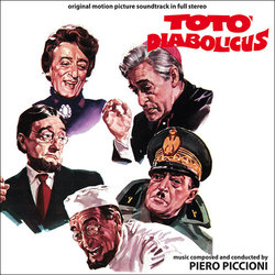 Toto' Diabolicus - Toto' Contro I 4 - Toto' Contro Maciste サウンドトラック (Francesco De Masi, Gianni Ferrio, Piero Piccioni) - CDカバー
