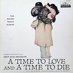 A Time to Love and a Time to Die サウンドトラック (Mikls Rzsa) - CDカバー