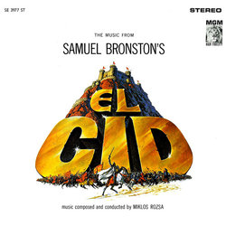 El Cid Ścieżka dźwiękowa (Mikls Rzsa) - Okładka CD