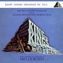 King of Kings Ścieżka dźwiękowa (Miklós Rózsa) - Okładka CD