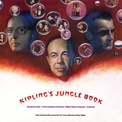 Kipling's Jungle Book サウンドトラック (Mikls Rzsa, Franz Waxman, Roy Webb) - CDカバー
