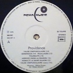 Providence Soundtrack (Miklós Rózsa) - cd-inlay