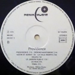 Providence Soundtrack (Miklós Rózsa) - cd-inlay