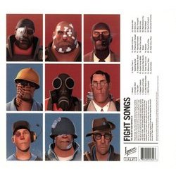 Fight Songs: The Music of Team Fortress 2 Ścieżka dźwiękowa (Mike Morasky) - Tylna strona okladki plyty CD