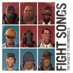 Fight Songs: The Music of Team Fortress 2 Trilha sonora (Mike Morasky) - capa de CD