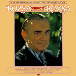 Rozsa Conducts Rozsa Soundtrack (Mikls Rzsa) - CD cover