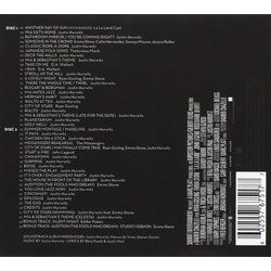 La La Land: The Complete Musical Experience Ścieżka dźwiękowa (Various Artists, Justin Hurwitz, Benj Pasek, Justin Paul) - Tylna strona okladki plyty CD