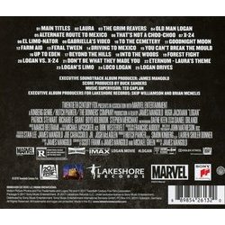 Logan Bande Originale (Marco Beltrami) - CD Arrière