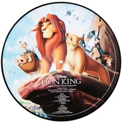 The Lion King Trilha sonora (Elton John, Tim Rice, Hans Zimmer) - capa de CD