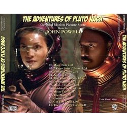 The Adventures of Pluto Nash Soundtrack (John Powell) - CD Back cover