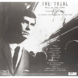 The Trial Trilha sonora (Jean Ledrut) - CD capa traseira