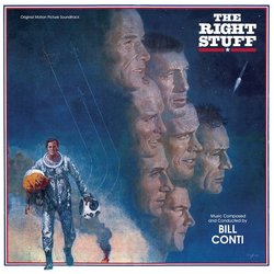 The Right Stuff Soundtrack (Bill Conti) - CD cover