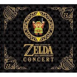 The Legend of Zelda: 30th Anniversary Concert Soundtrack (Various Artists, Yasushi Takemoto) - CD-Cover