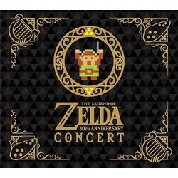 The Legend of Zelda: 30th Anniversary Concert Soundtrack (Various Artists) - CD cover