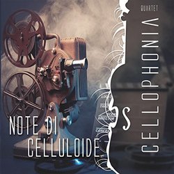 Note di celluloide Soundtrack (Various Artists, Cellophonia Quartet) - CD-Cover