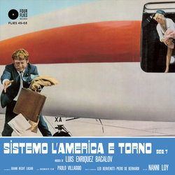 Carrefour / Sistemo l'America e Torno Soundtrack (Luis Bacalov) - CD Back cover
