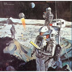 2001: A Space Odyssey Ścieżka dźwiękowa (Aram Khatchaturian, Gyorgy Ligeti, Johann Strauss, Richard Strauss) - Tylna strona okladki plyty CD