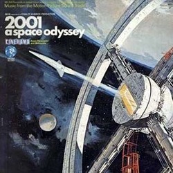 2001: A Space Odyssey Soundtrack (Aram Khatchaturian, Gyorgy Ligeti, Johann Strauss, Richard Strauss) - CD cover
