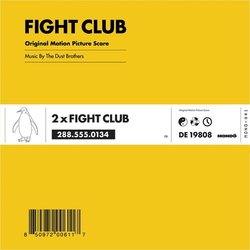Fight Club Trilha sonora (The Dust Brothers) - capa de CD