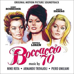 Boccaccio '70 Ścieżka dźwiękowa (Nino Rota, Armando Trovajoli, Piero Umiliani) - Okładka CD